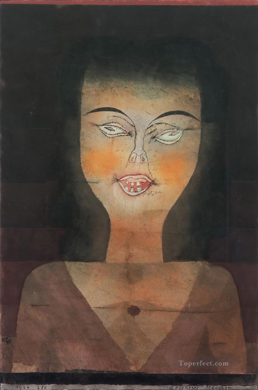 Possessed girl Paul Klee Oil Paintings